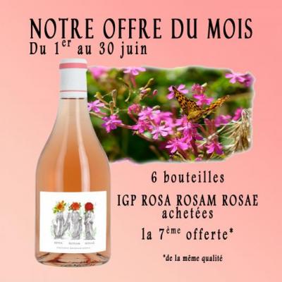 Visuel actualité In June the 7th free ! Cave Saint Désirat