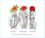 Visual bottle IGP of the Rhône Hills ROSÉ (Rosa, Rosam, Rosae) Saint Désirat Cellar