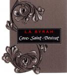 Visuel étiquette Vin de pays Ardèche syrah CUVEE PREMIUM Cave Saint Désirat