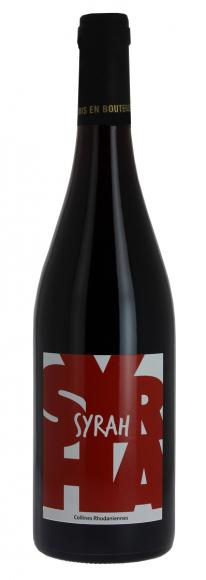 Visual bottle Vin De Pays from the Rhodanian Hills Red SYRAH Saint Désirat Cellar